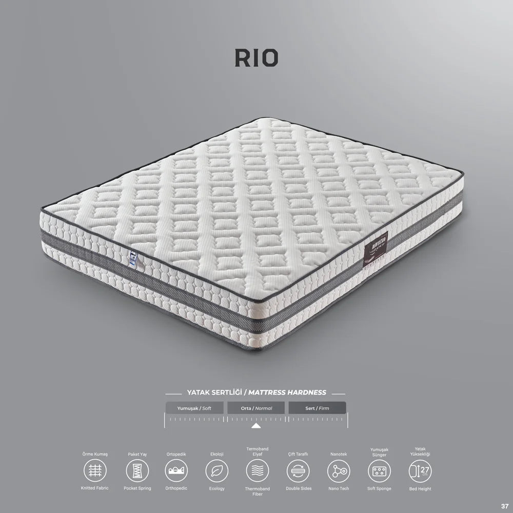 Modern Anti-Bacteria Memory Foam Pocket Spring Mattress Hospital Bedroom