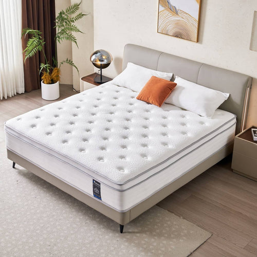 Luxury Hybrid Pocket Spring Mattress – Pressure Relief Medium Firm