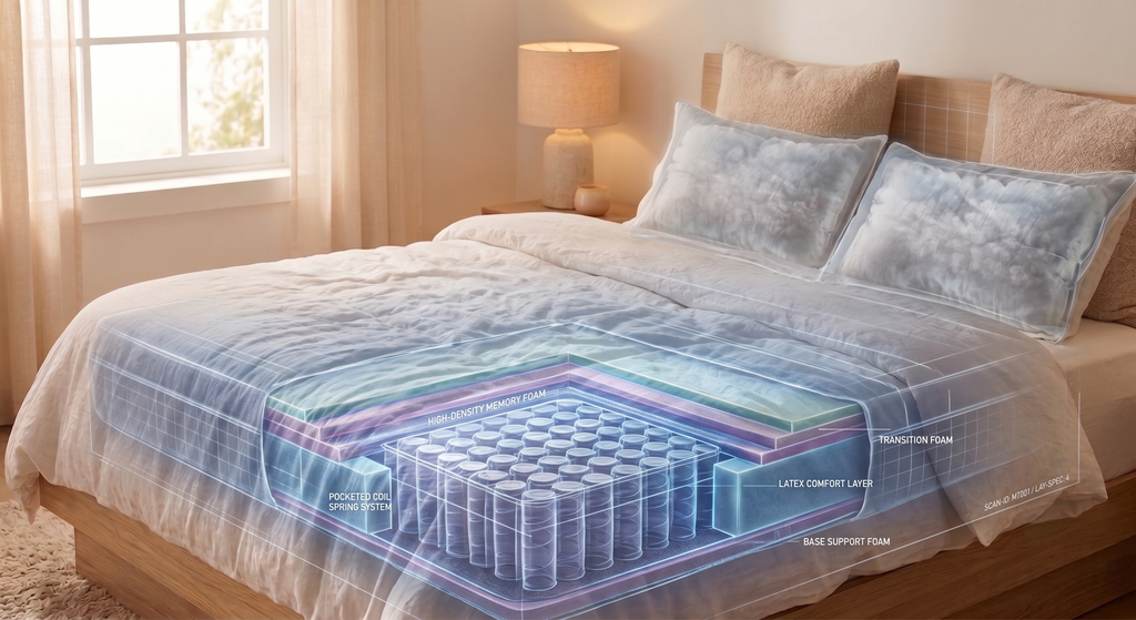 The Lumina Hybrid Mattress